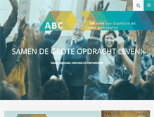 Tablet Screenshot of abcgemeenten.nl